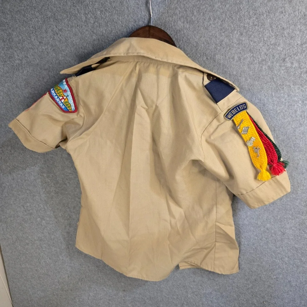 Boy Scouts of America Uniform Cargo Pants Olive Green Cargo Size 10/ 25 & shirt